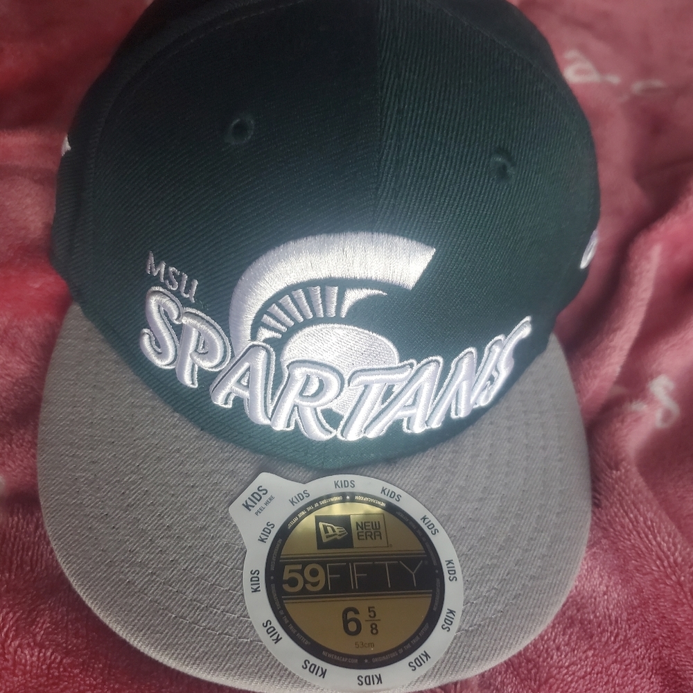New era kids Michigan Spartans fitted cap 6 5/8 size